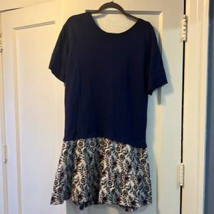 Anthropologie two-fer dress